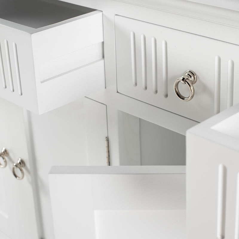 Skansen Kitchen Hutch Cabinet with 5 Doors 3 Drawers