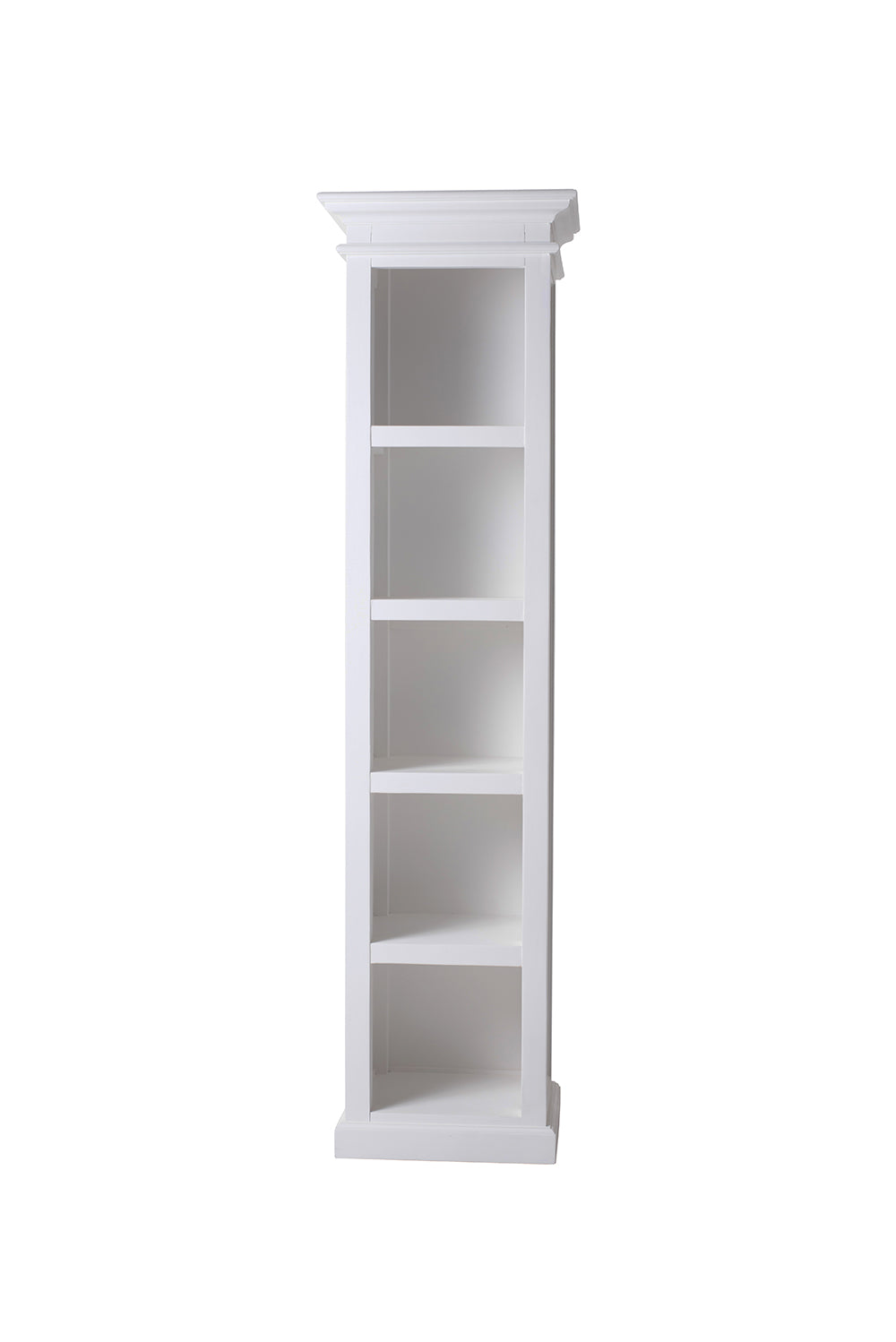 Halifax Thin Line Bookcase - White