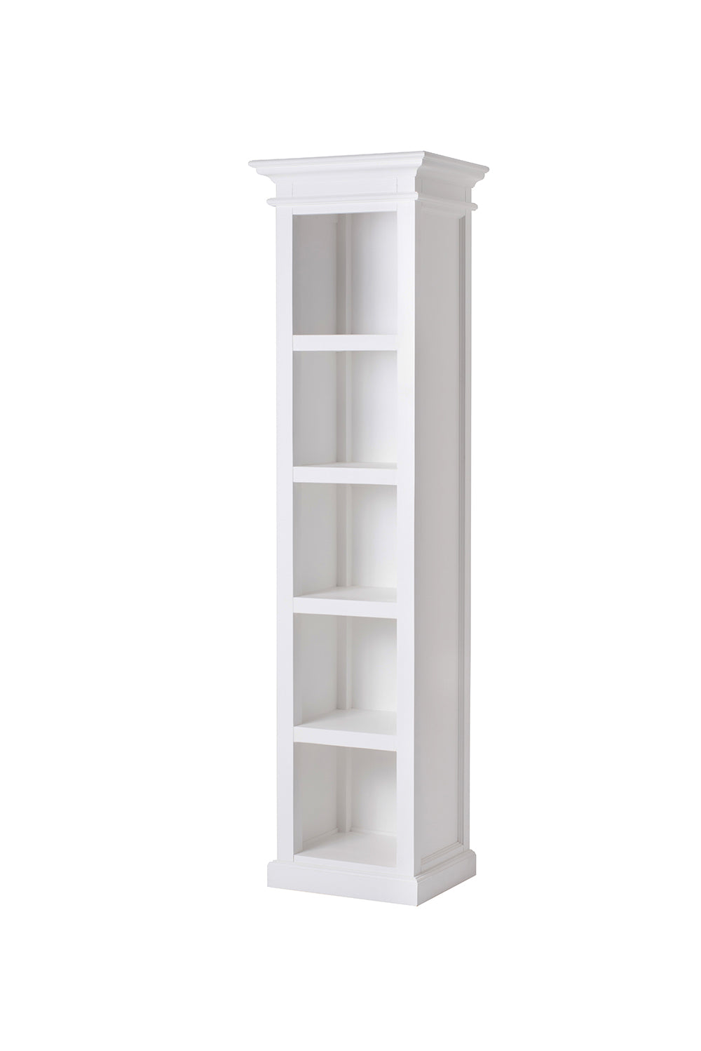 Halifax Thin Line Bookcase - White