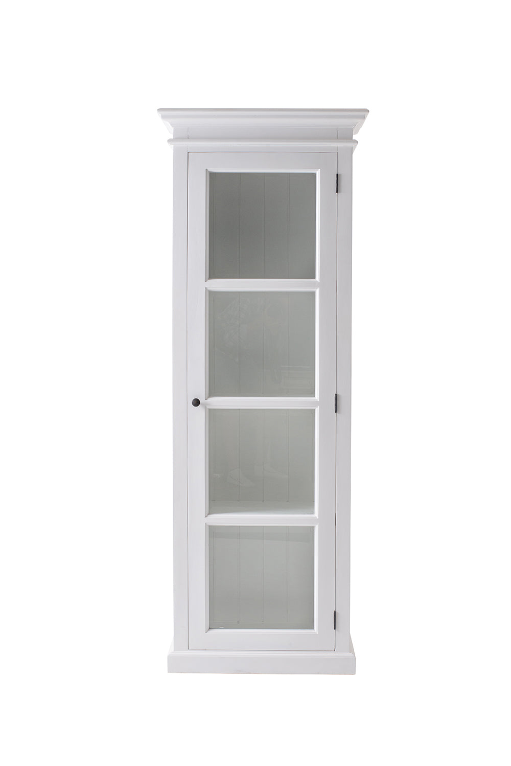 Halifax Single Vitrine - White