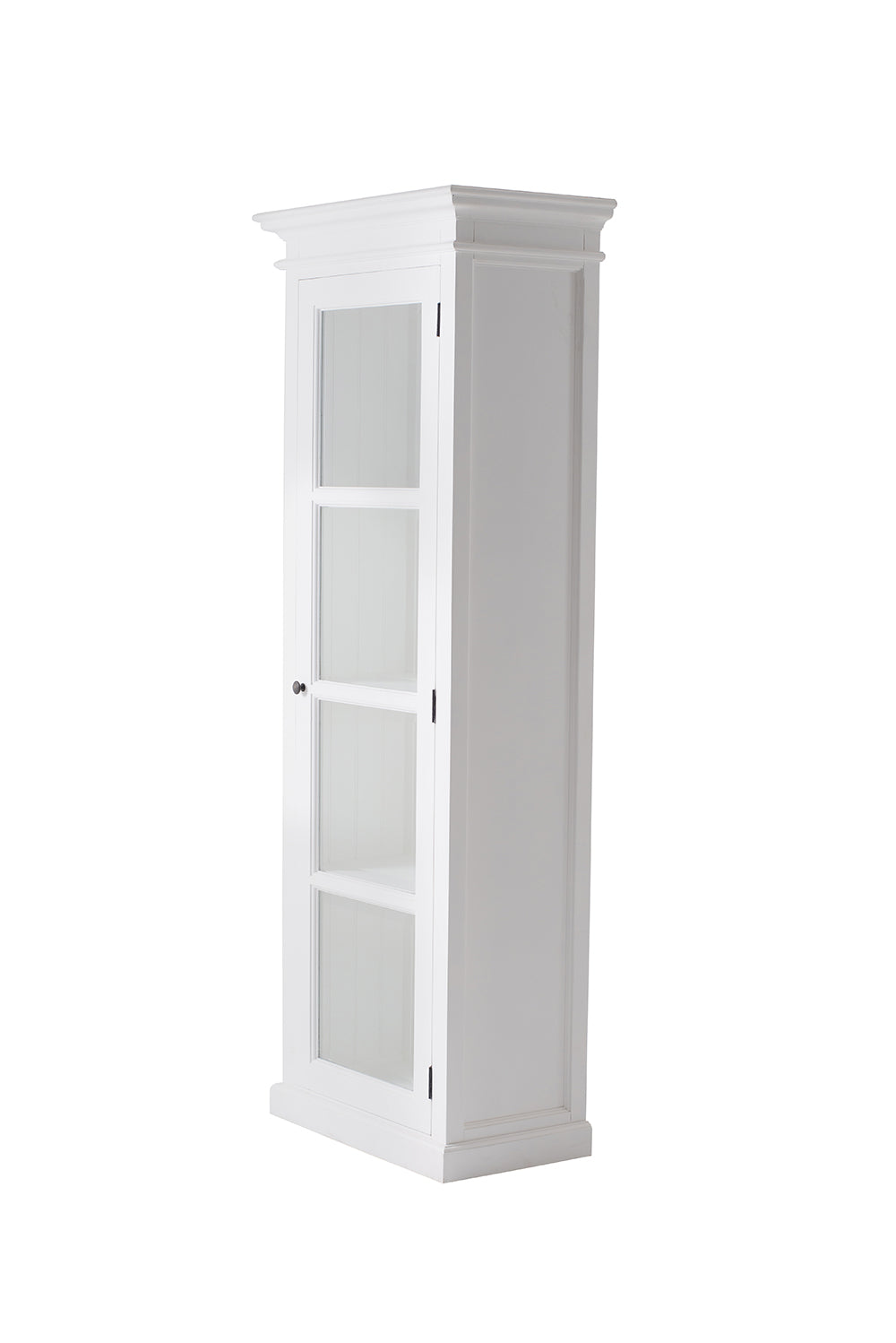 Halifax Single Vitrine - White