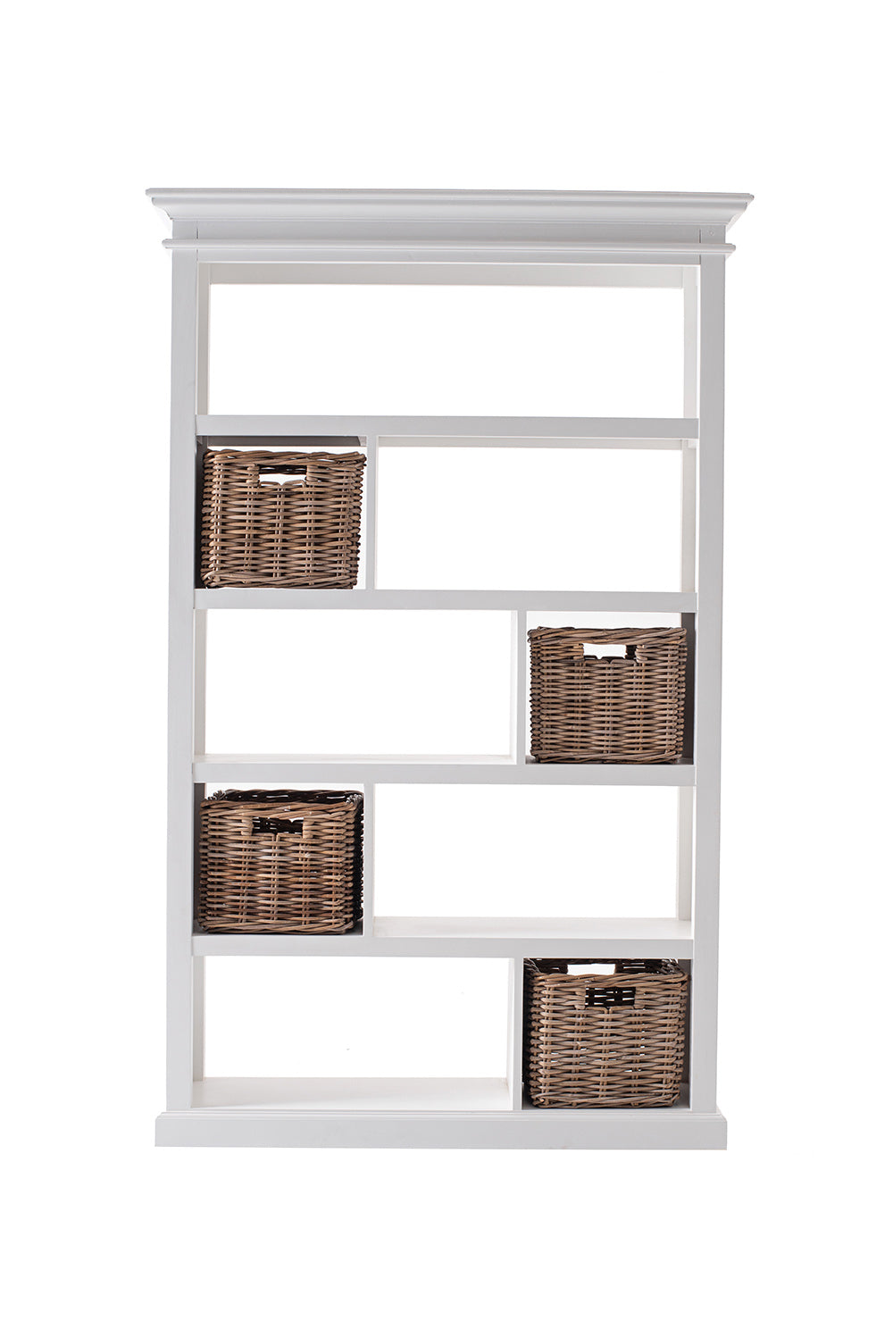 Halifax Open Bookcase / Room Divider - White