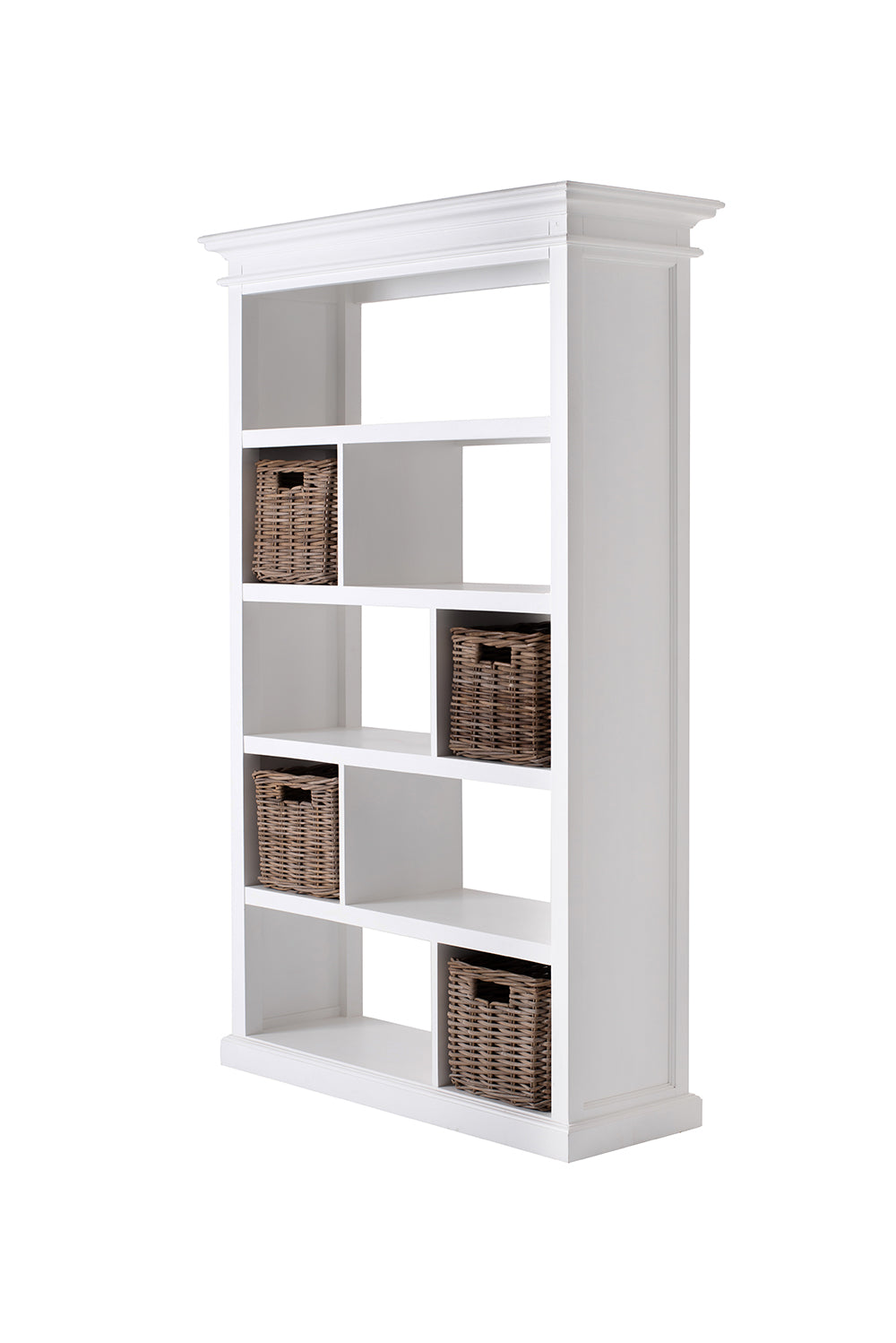 Halifax Open Bookcase / Room Divider - White