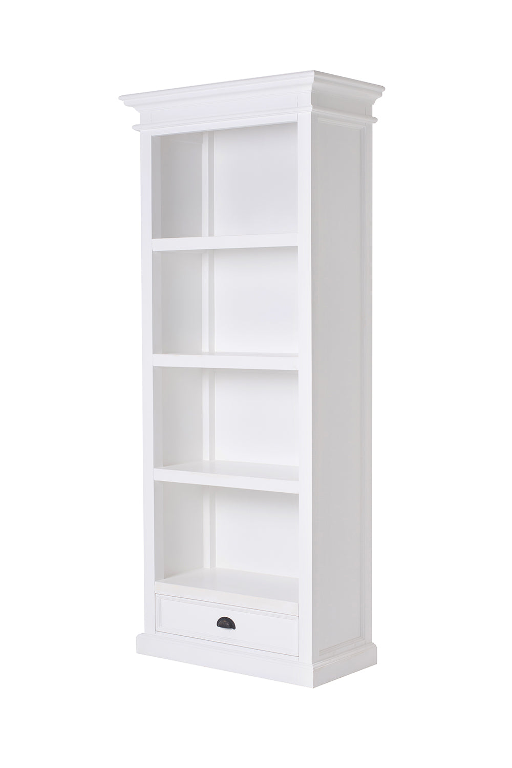 Halifax Medium Bookcase - White