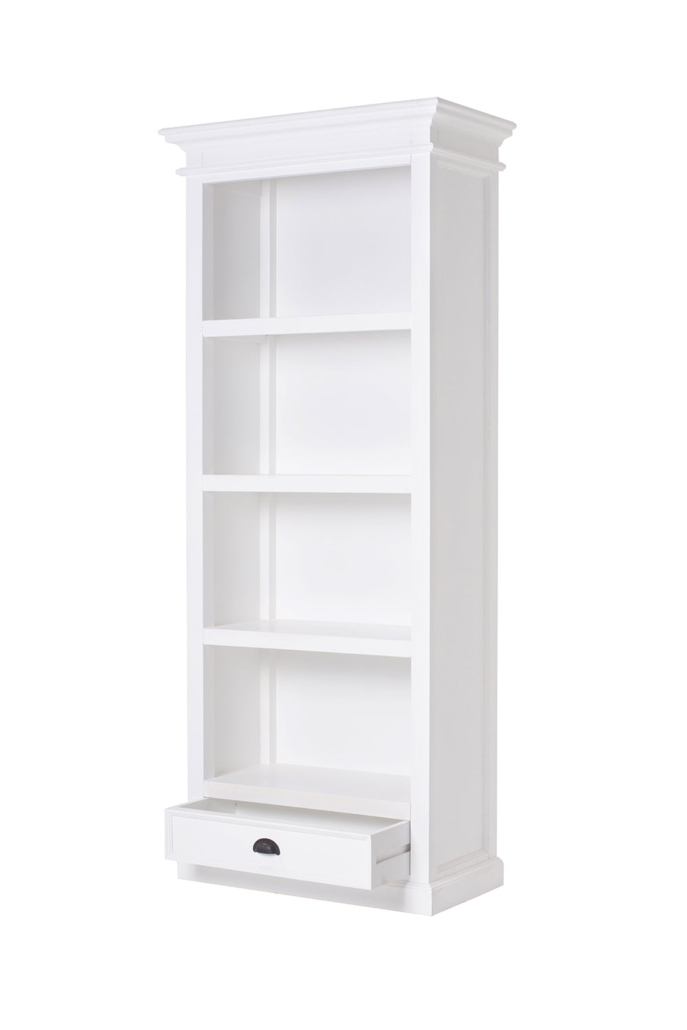 Halifax Medium Bookcase - White