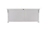 Halifax Medium Hutch Bookcase - White