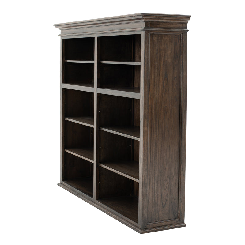 Halifax Mindi Double-Bay Hutch Unit - Black