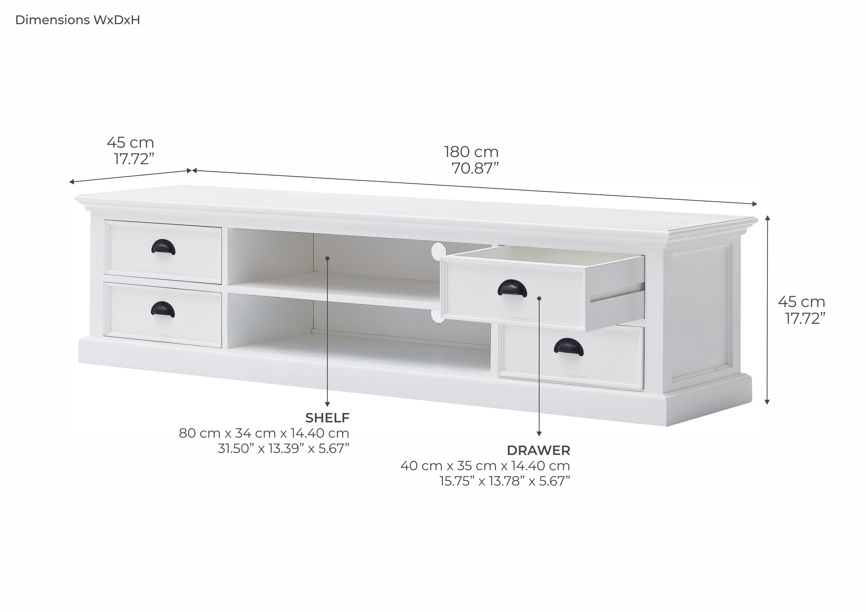 Halifax Lowline ETU 180CM - White