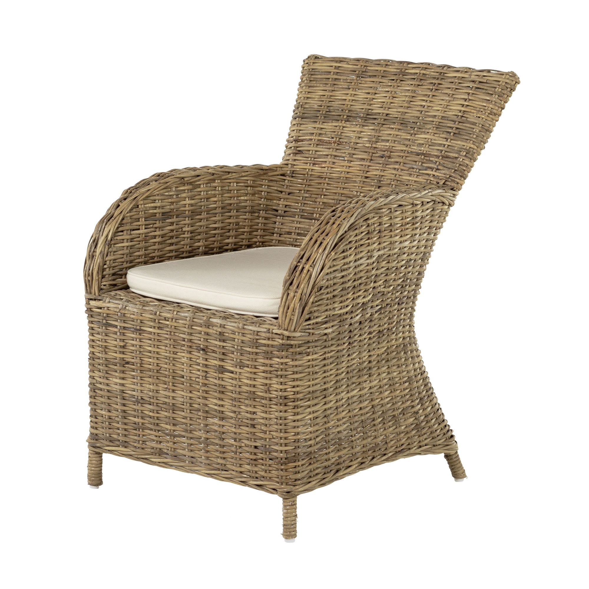 Rook Kubu Rattan Arm Chair (Set of 2)