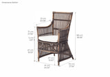 Duchess Kubu Rattan Arm Chair (Set of 2)