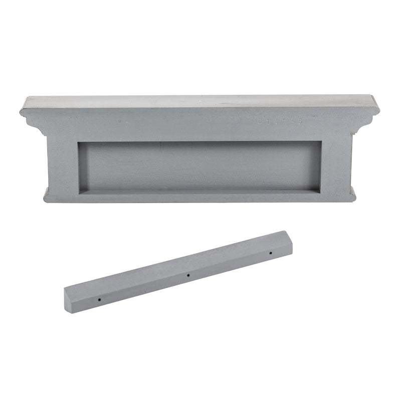 Halifax 4 Hook Coat Rack - Grey
