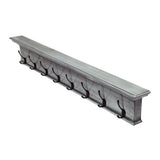 Halifax 8 Hook Coat Rack - Blue