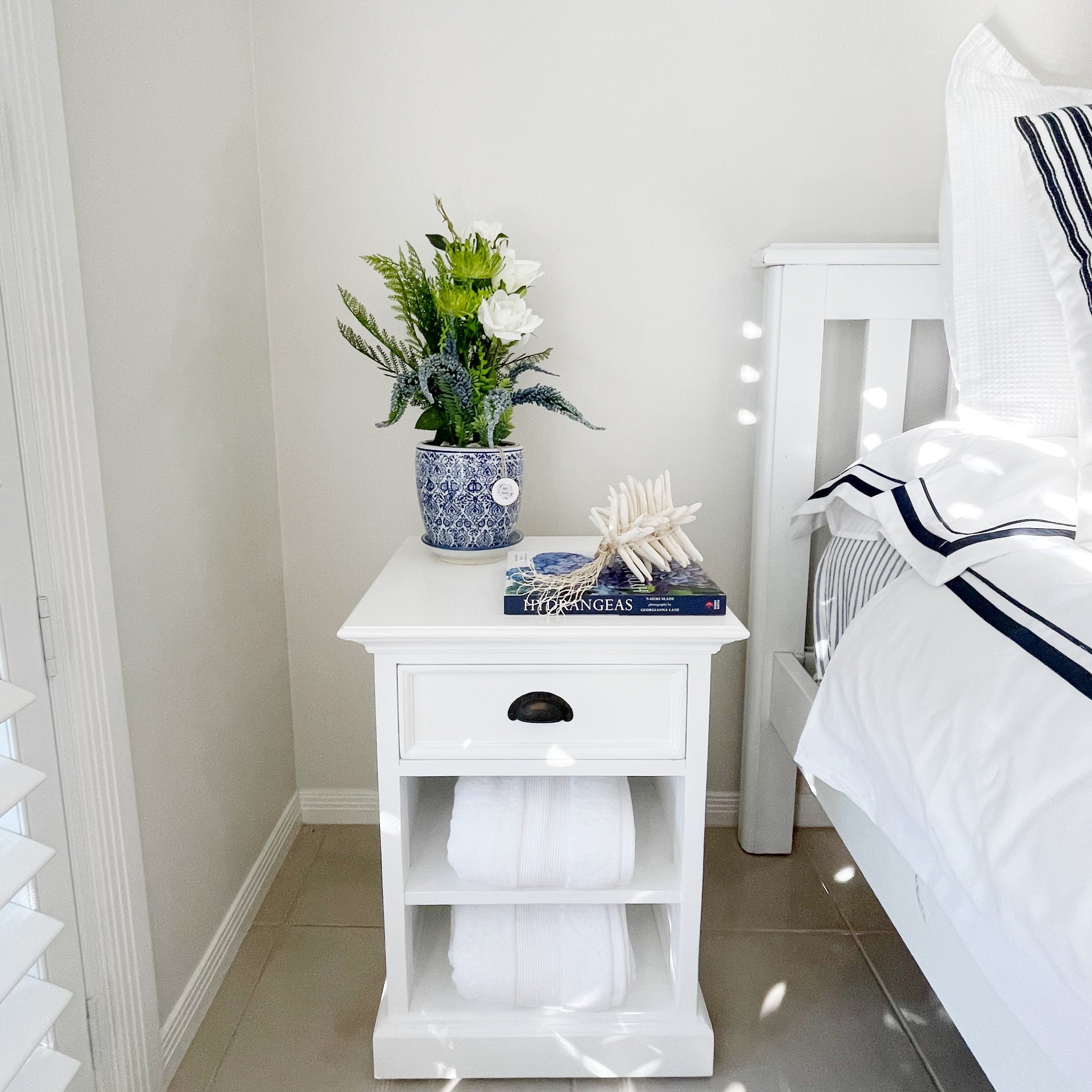 Halifax Side Table - White
