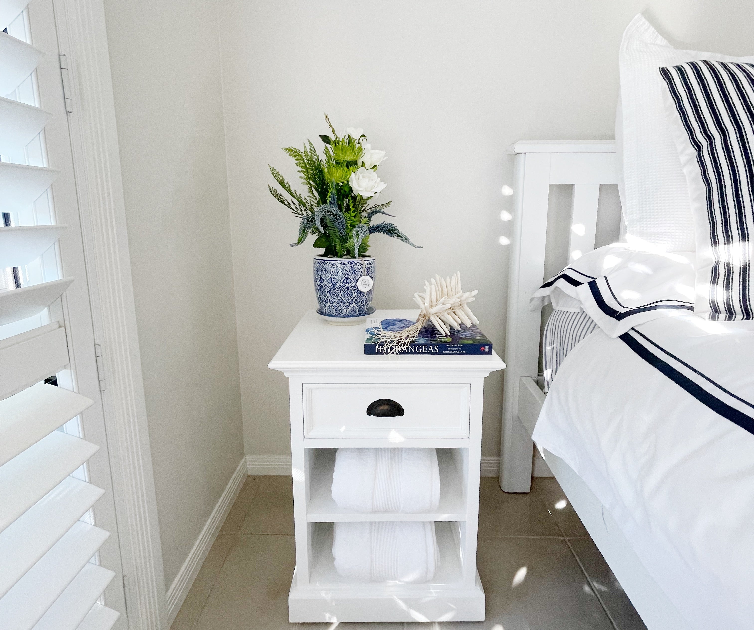 Halifax Side Table - White