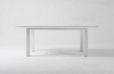 Halifax Extension Dining Table 160cm - White