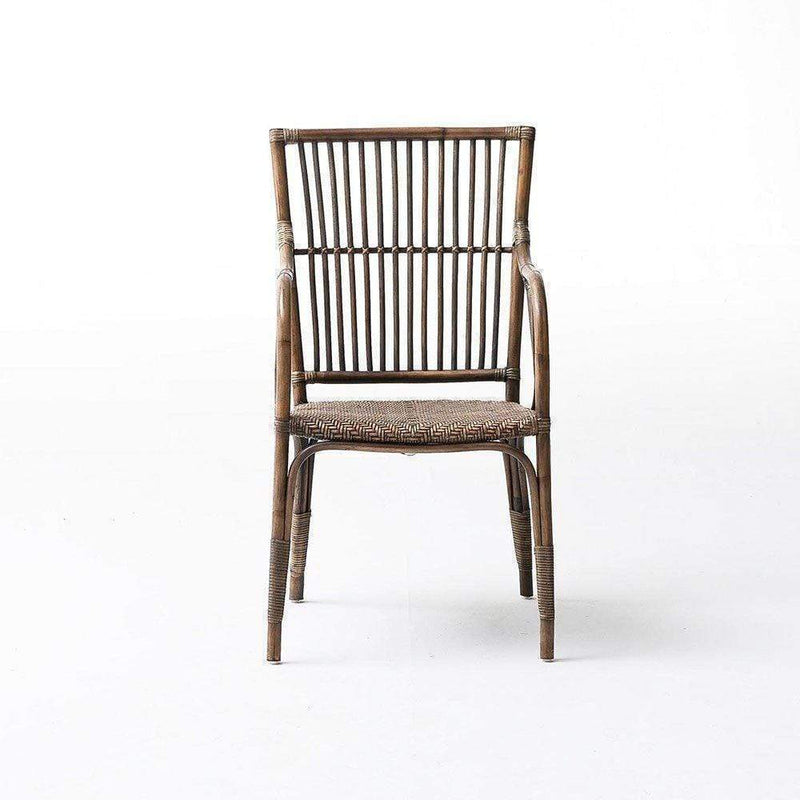 Duke Rattan Arm Chair (Set of 2)-Chair-Novasolo-I Wanna Go Home