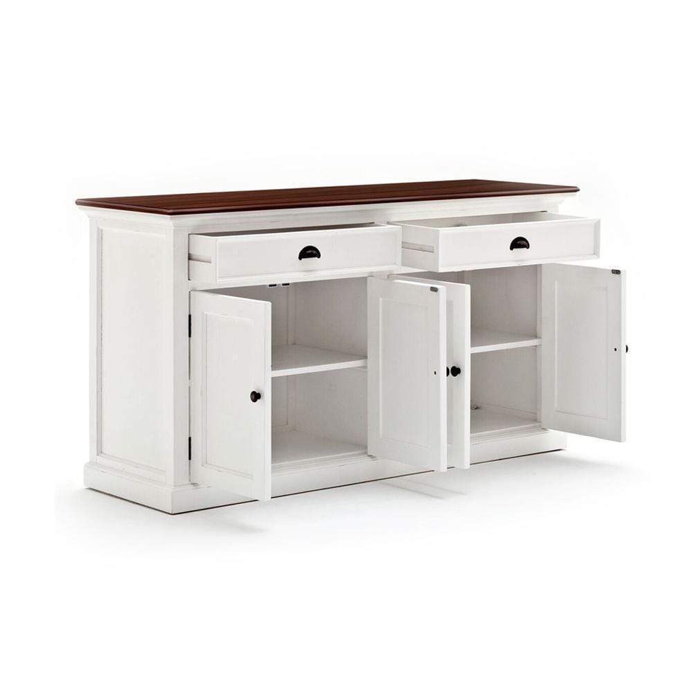 Halifax Accent Buffet / Sideboard - White-Buffet-Novasolo-I Wanna Go Home