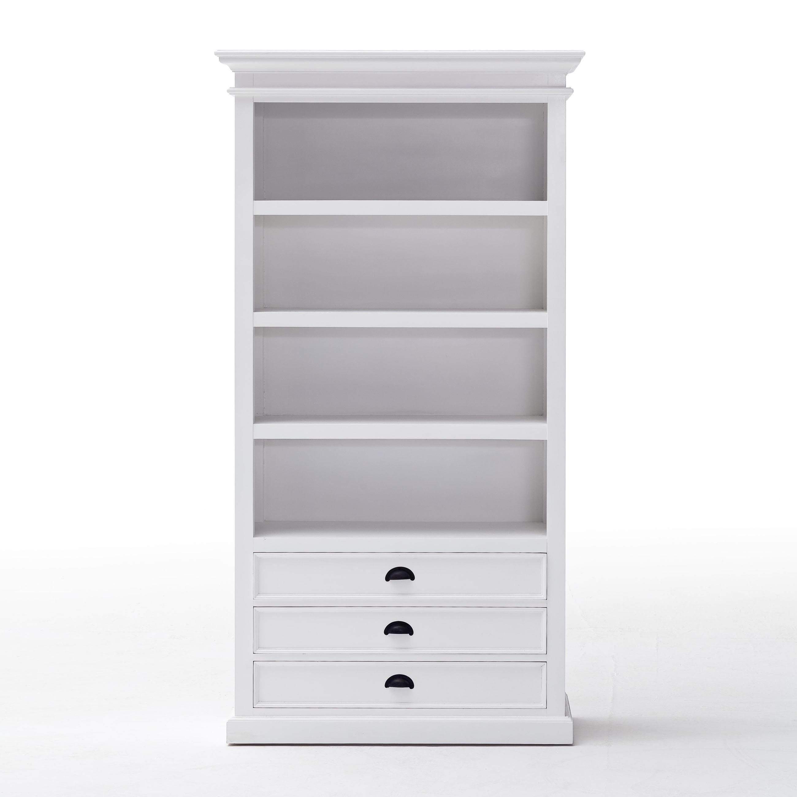 Halifax Bookcase - White-Bookcase-Novasolo-I Wanna Go Home