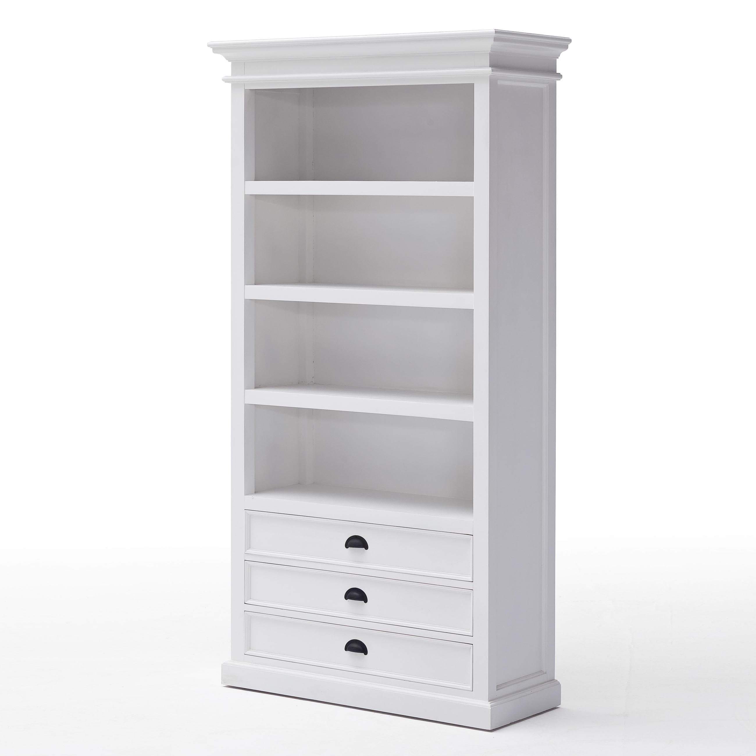 Halifax Bookcase - White-Bookcase-Novasolo-I Wanna Go Home