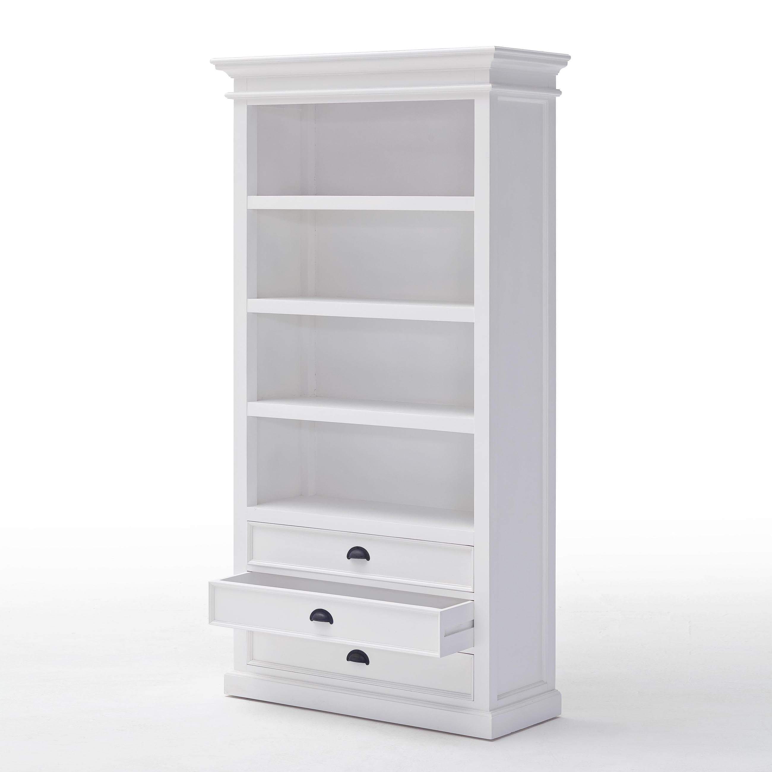 Halifax Bookcase - White-Bookcase-Novasolo-I Wanna Go Home