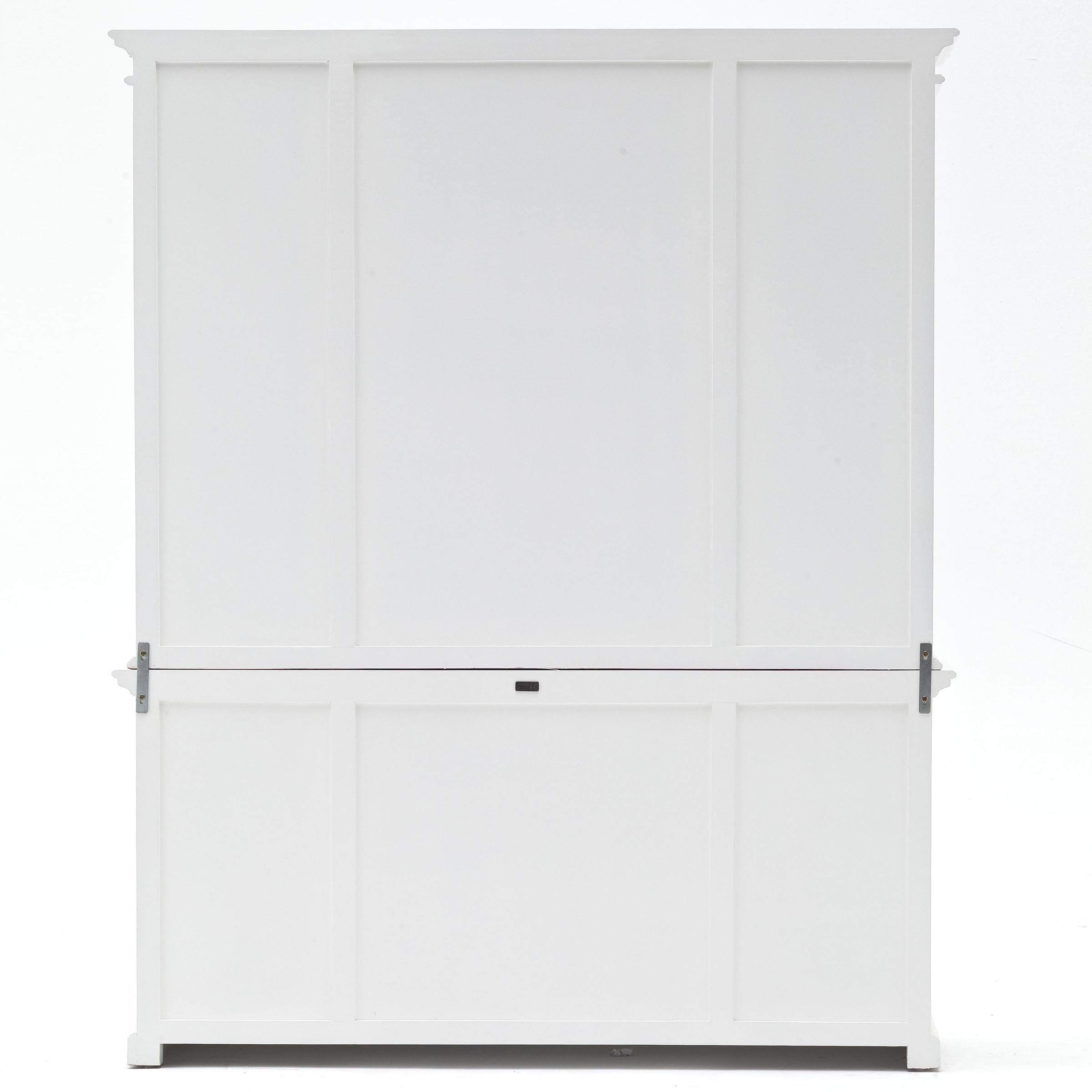 Halifax Buffet & Hutch - White-Hutch Cabinet-Novasolo-I Wanna Go Home