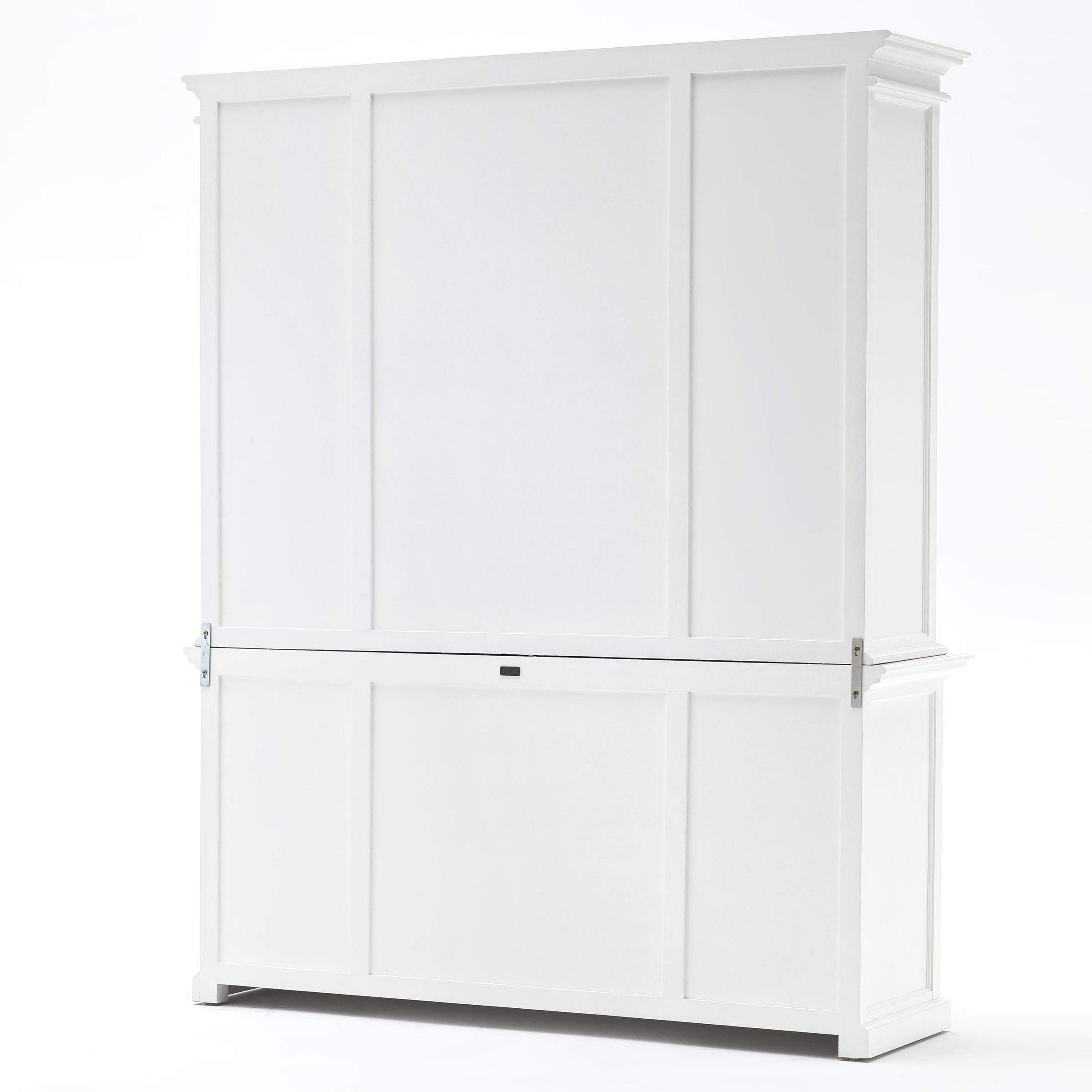 Halifax Buffet & Hutch - White-Hutch Cabinet-Novasolo-I Wanna Go Home