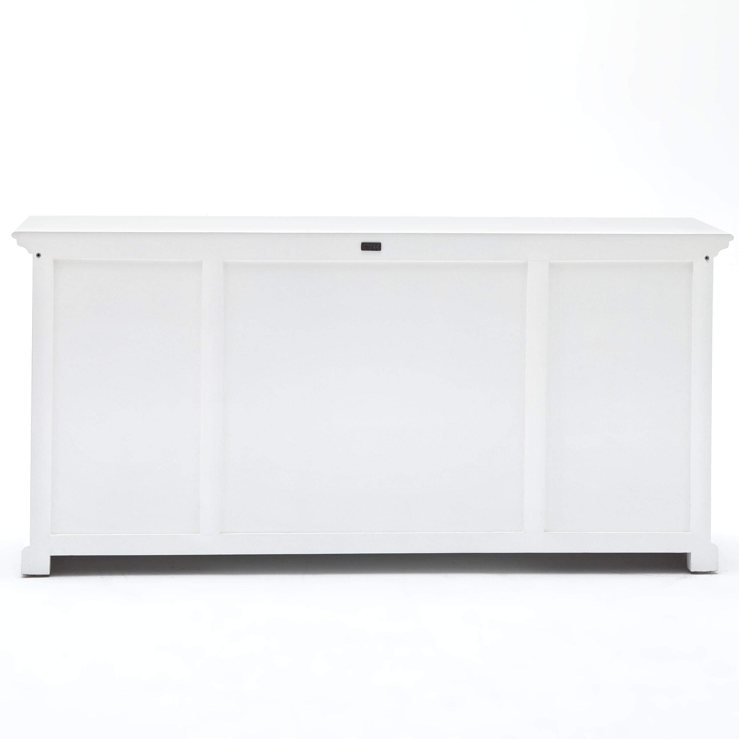 Halifax Buffet & Hutch - White-Hutch Cabinet-Novasolo-I Wanna Go Home