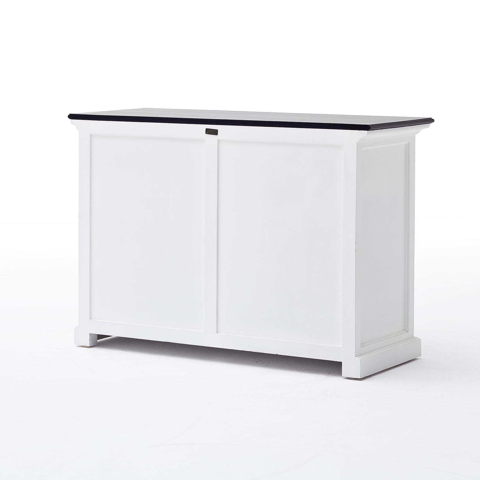 Halifax Contrast Buffet - White with Black Top-Buffet-by NovaSolo-I Wanna Go Home