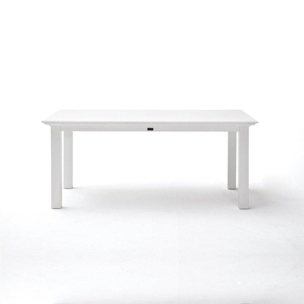 Halifax Dining Table 160cm - White-Dining Table-Novasolo-I Wanna Go Home