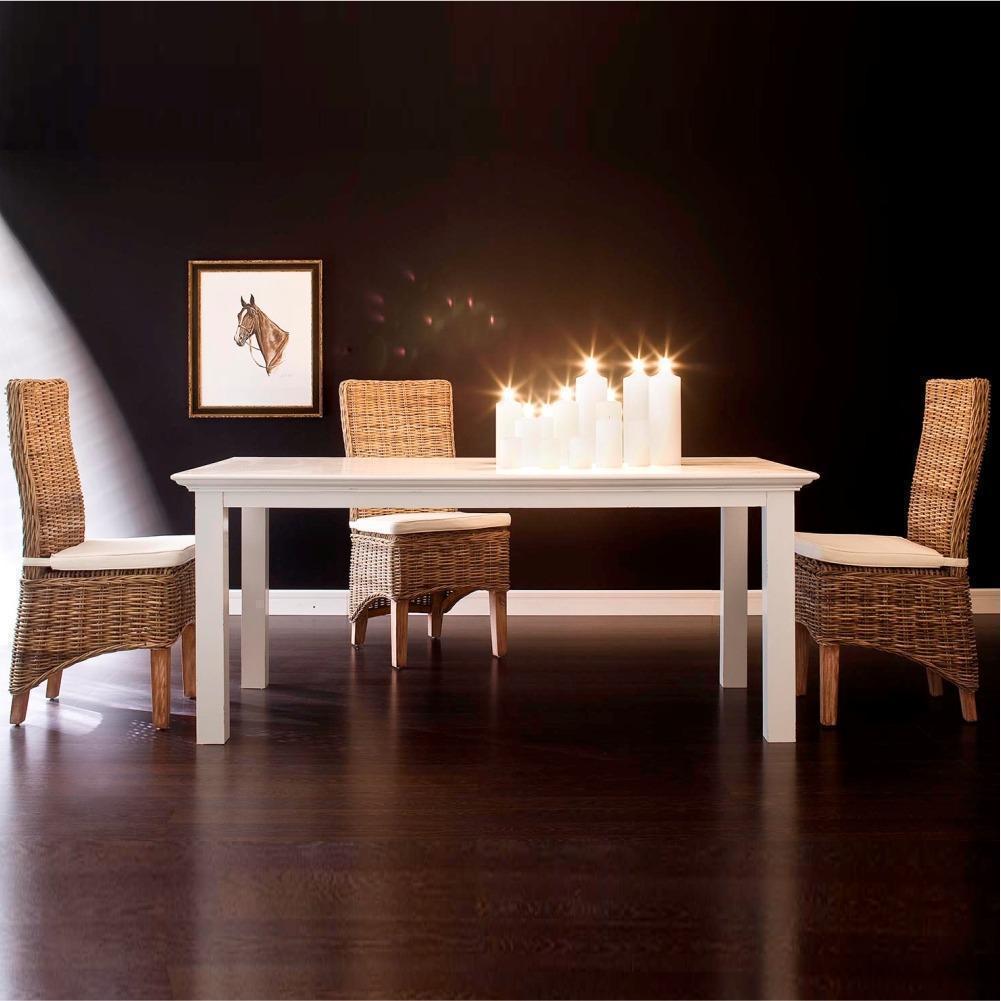 Halifax Dining Table 180cm - White-Dining Table-Novasolo-I Wanna Go Home