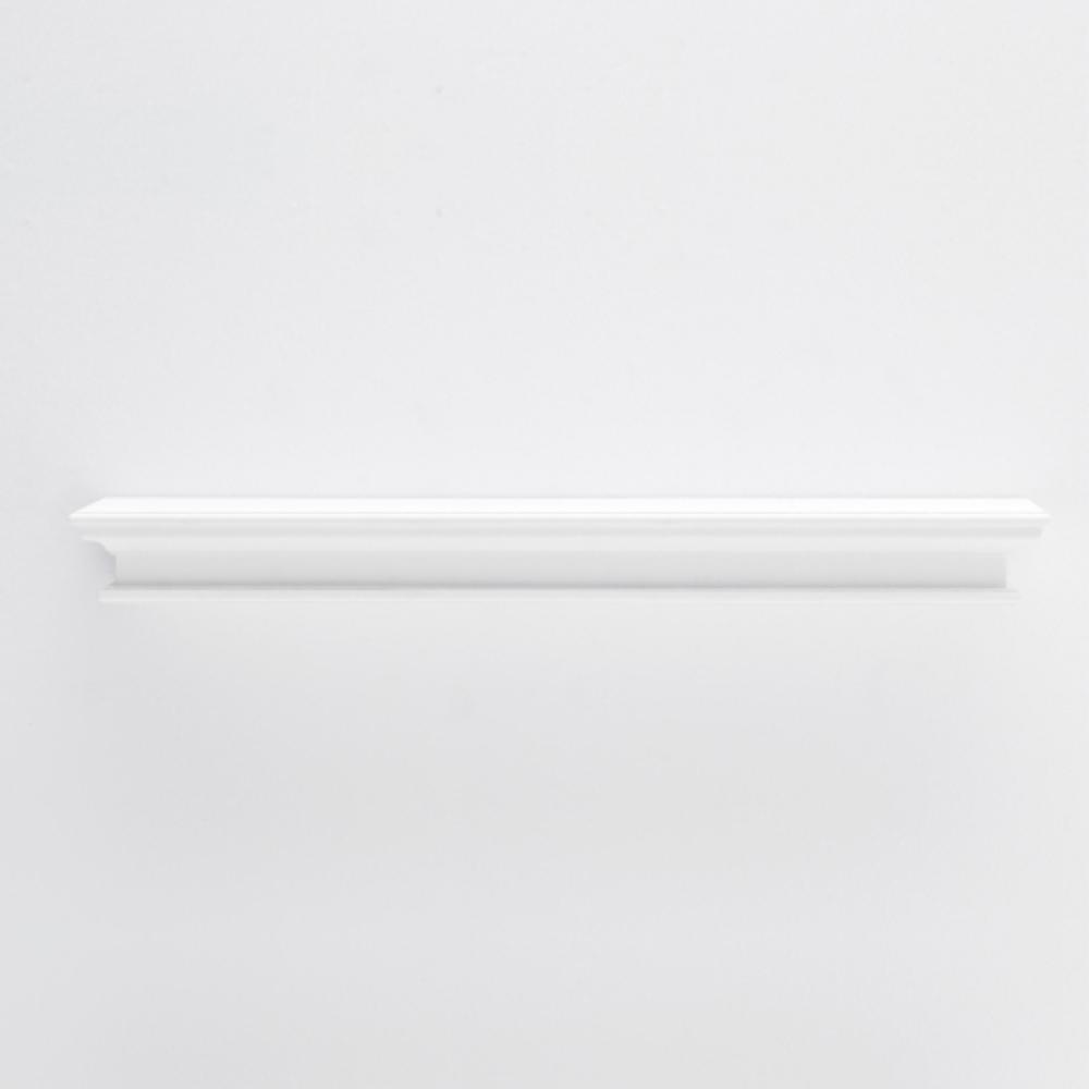 Halifax Floating Wall Shelf 120cm - White-Shelf-by NovaSolo-I Wanna Go Home