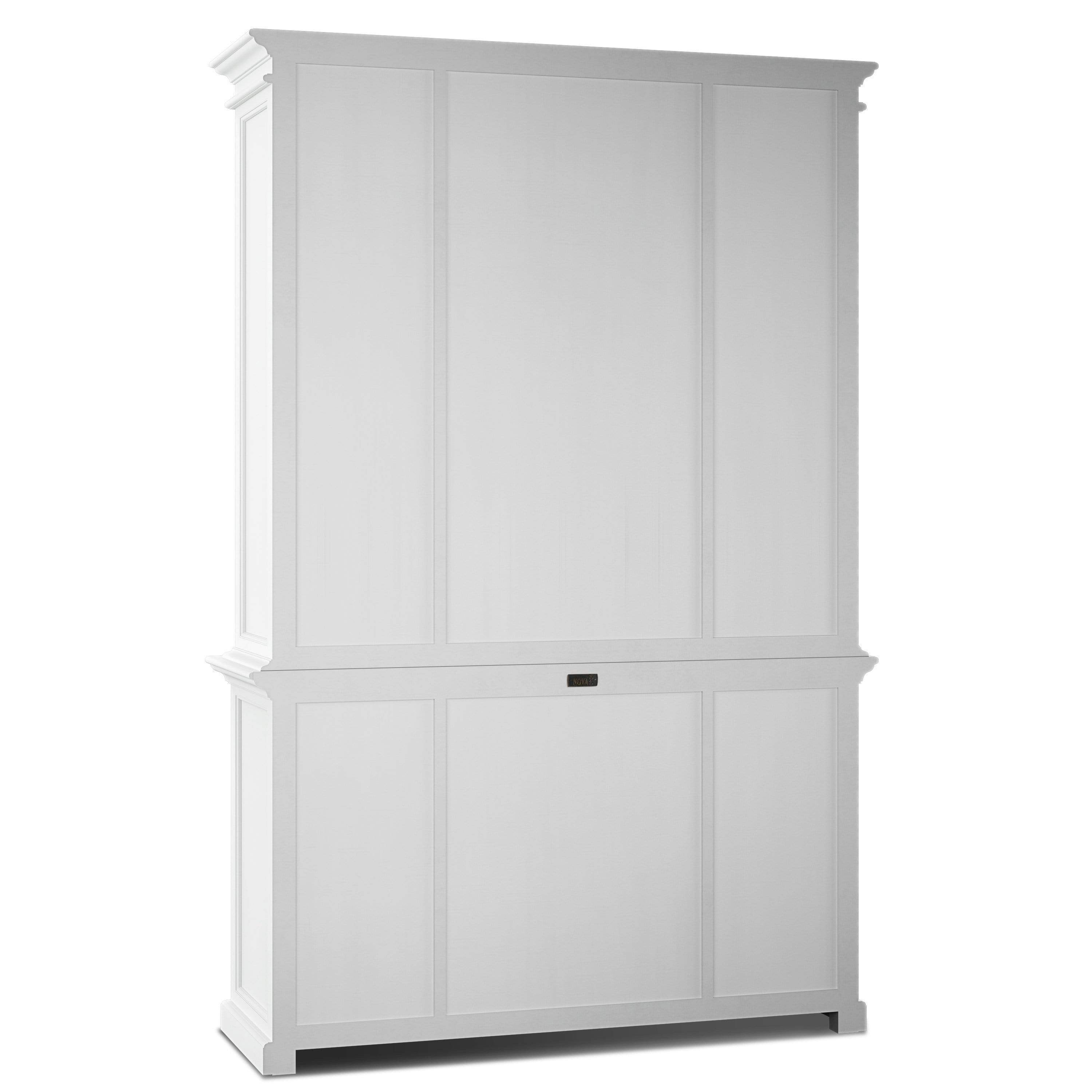 Halifax Kitchen Buffet & Hutch - White-Hutch Cabinet-by NovaSolo-I Wanna Go Home