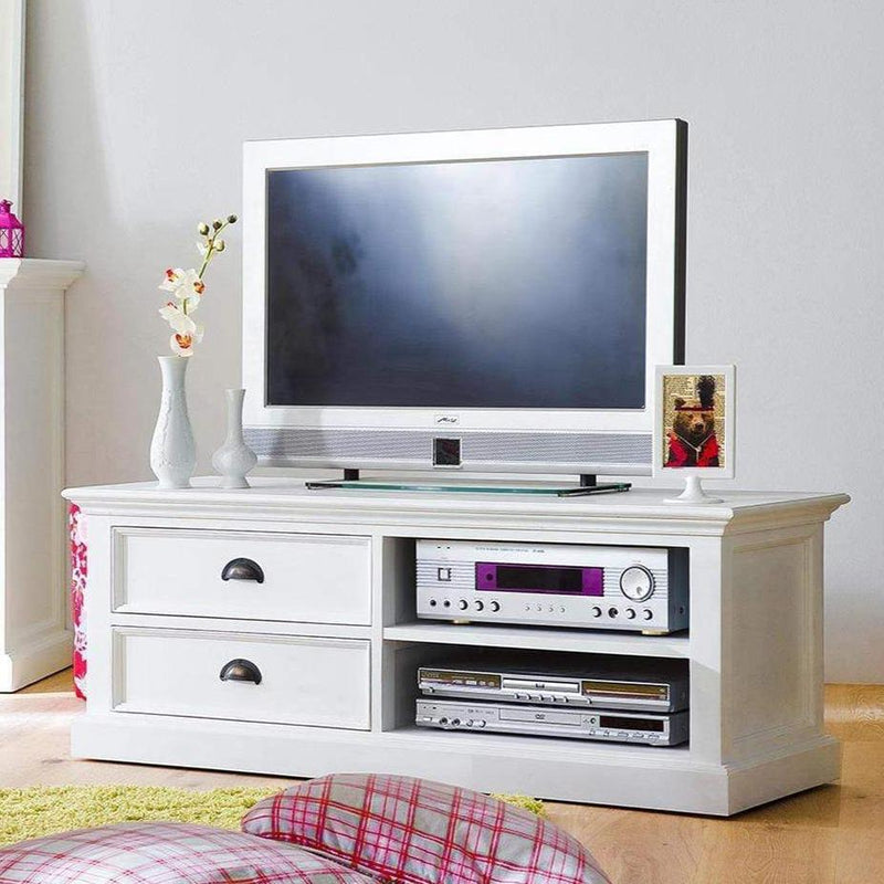 Halifax Lowline ETU 120cm - White-TV Stand-by NovaSolo-I Wanna Go Home