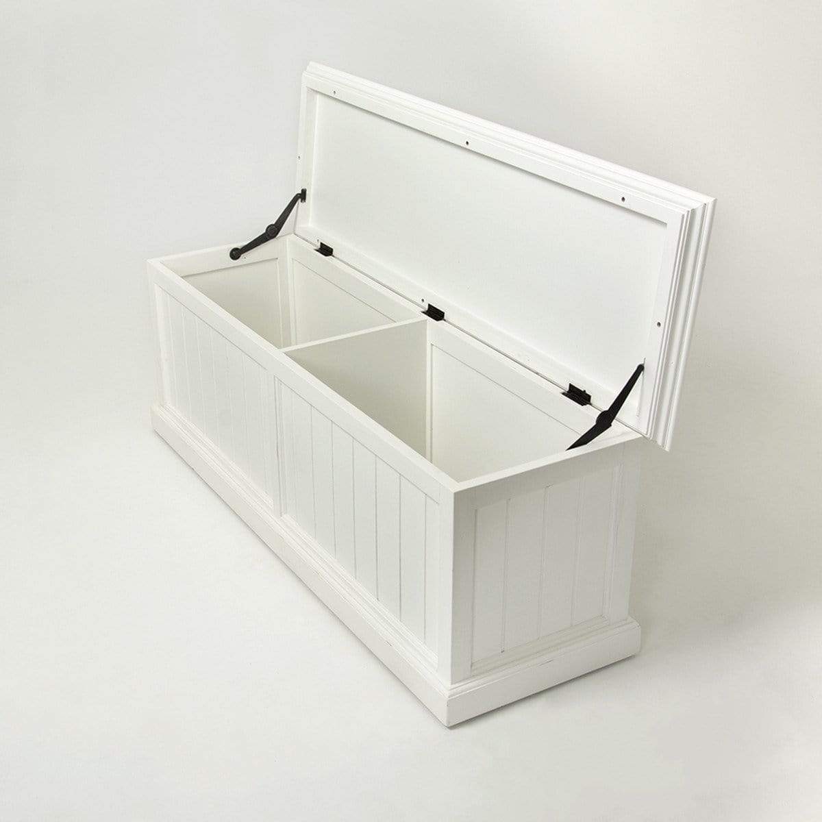 Halifax Medium Blanket and Storage Box - White-Chest-by NovaSolo-I Wanna Go Home