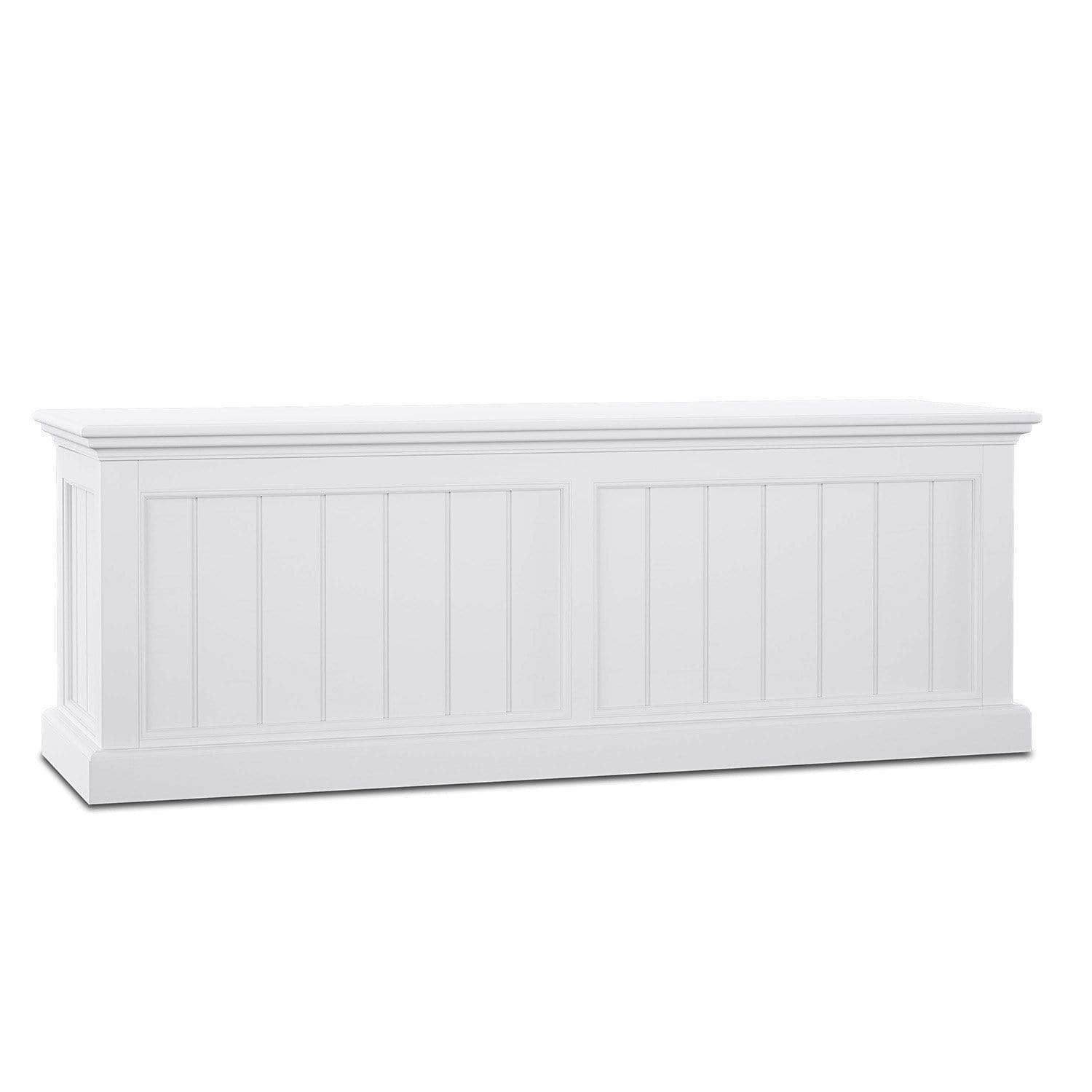 Halifax Medium Blanket and Storage Box - White-Chest-by NovaSolo-I Wanna Go Home