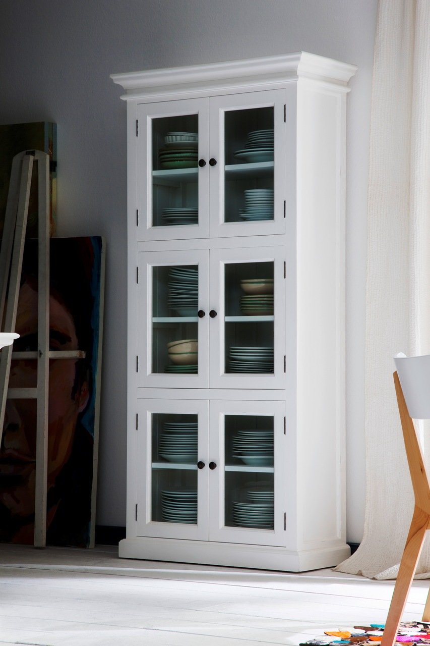 Halifax Medium Cabinet - White-Pantry-by NovaSolo-I Wanna Go Home