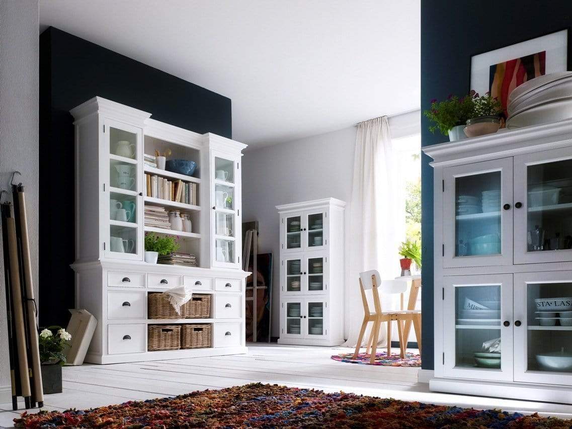 Halifax Medium Cabinet - White-Pantry-by NovaSolo-I Wanna Go Home