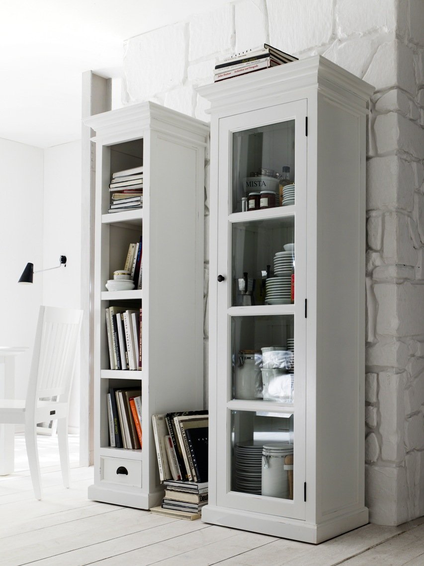 Halifax Single Vitrine - White-Cabinet-by NovaSolo-I Wanna Go Home