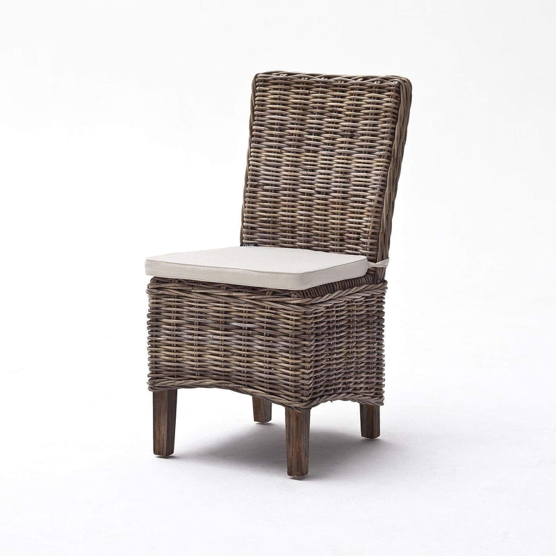 Morin Kubu Rattan Dining Chair (Set of 2)-Chair-Novasolo-I Wanna Go Home