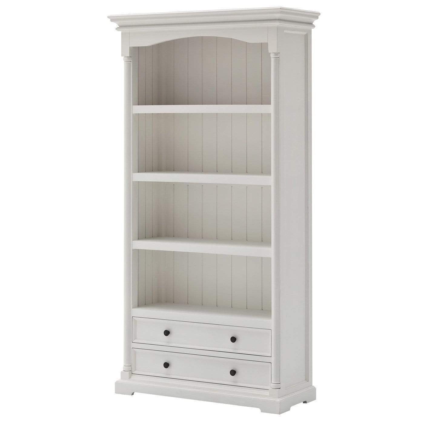 Provence Bookcase - White-Bookcase-Novasolo-I Wanna Go Home