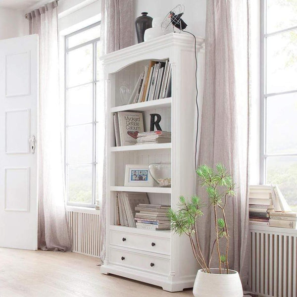 Provence Bookcase - White-Bookcase-Novasolo-I Wanna Go Home