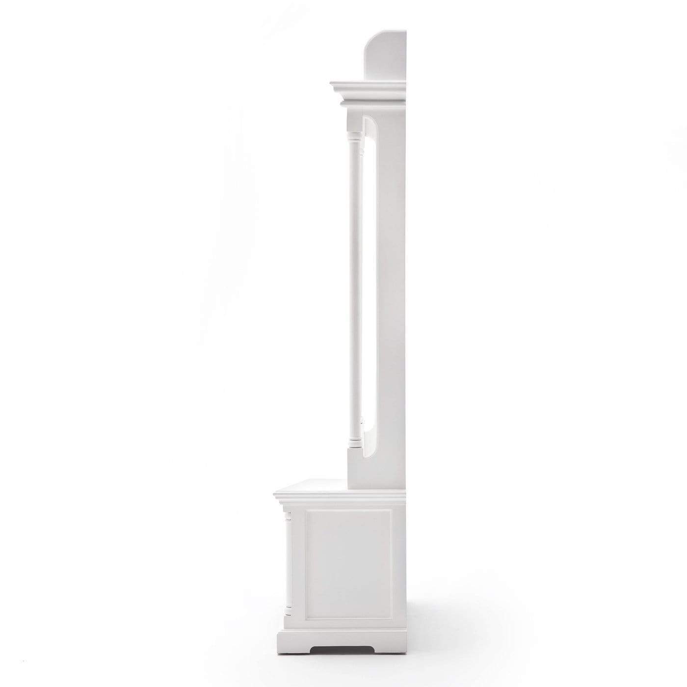 Provence Coat Hanger Unit - White-Hall Tree-Novasolo-I Wanna Go Home