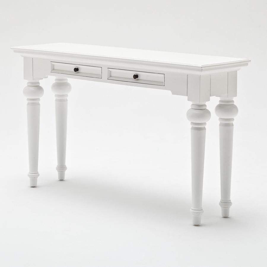 Provence Console Table - White-Console Table-Novasolo-I Wanna Go Home