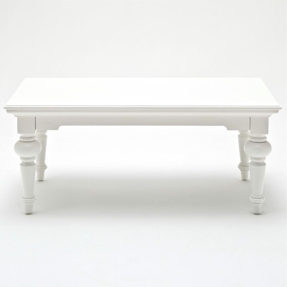Provence Rectangle Coffee Table - White-Coffee Table-Novasolo-I Wanna Go Home