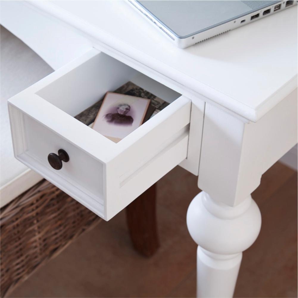 Provence Secretary Desk - White-Desk-Novasolo-I Wanna Go Home