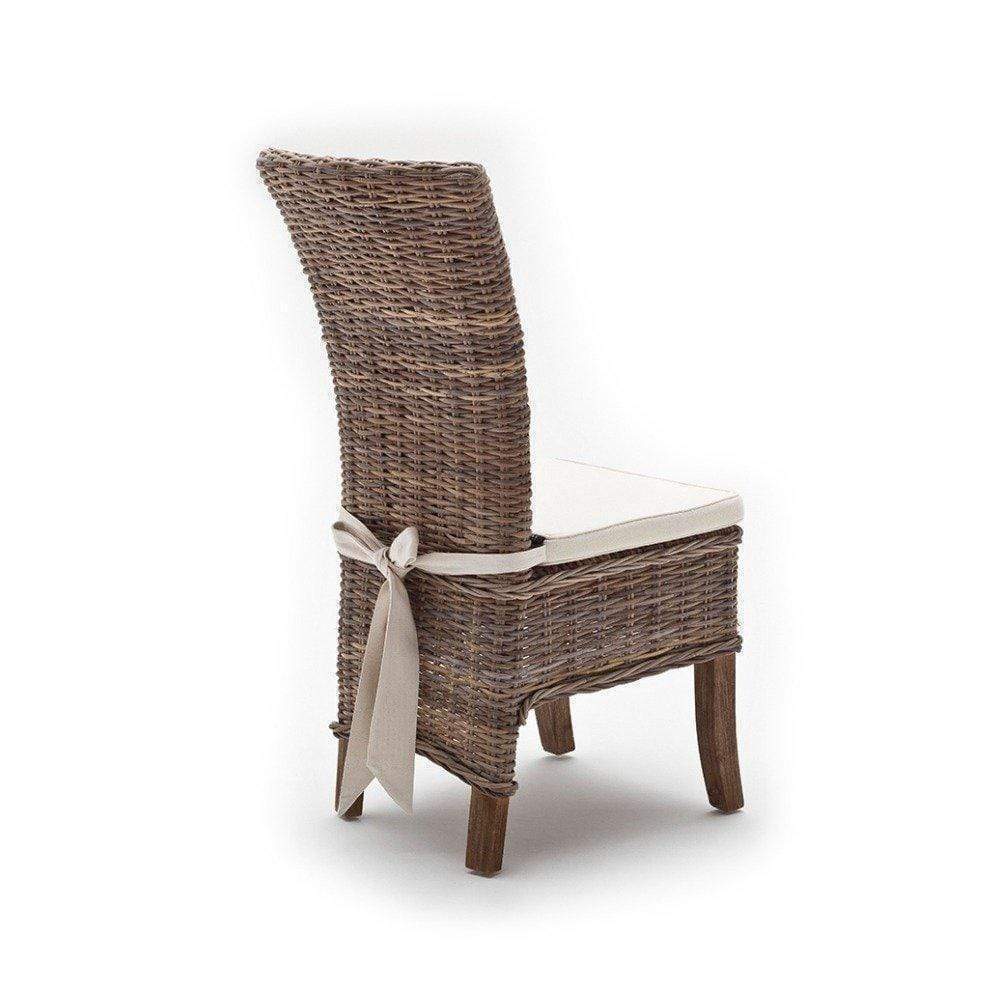 Salsa Kubu Rattan Dining Chair (Set of 2)-Chair-Novasolo-I Wanna Go Home