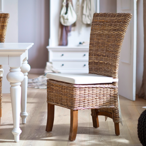 Salsa Kubu Rattan Dining Chair Set of 2